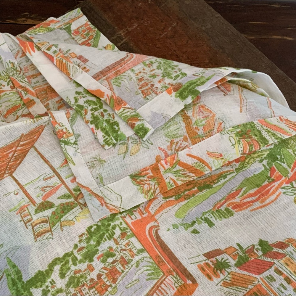 *NWT* Cynthia Rowley Tropical Print Beach Swim Cover Up / Kaftan - Picture 6 of 12